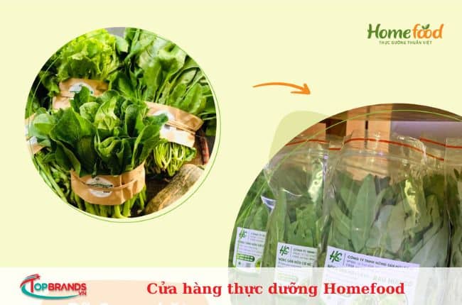 cửa hàng bán thực phẩm chay ở Hà Nội