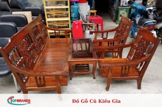 cửa hàng bán đồ gỗ cũ tại Hà Nội