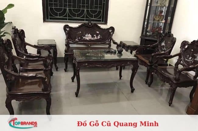 cửa hàng bán đồ gỗ cũ tại Hà Nội