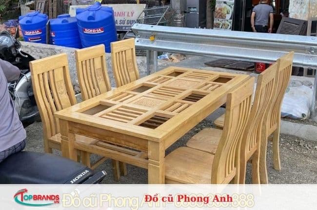 cửa hàng bán đồ gỗ cũ tại Hà Nội