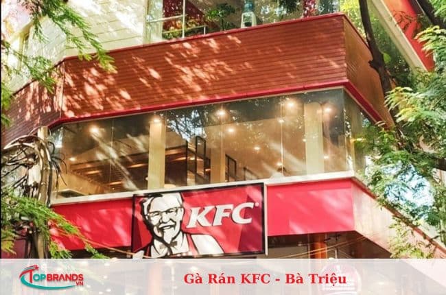 Cửa hàng KFC có view đẹp ở Hà Nội