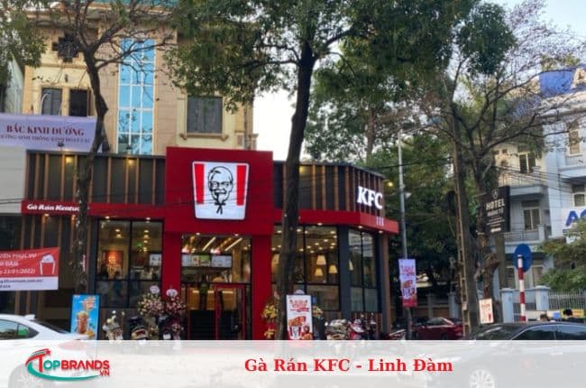 Cửa hàng KFC có view đẹp ở Hà Nội