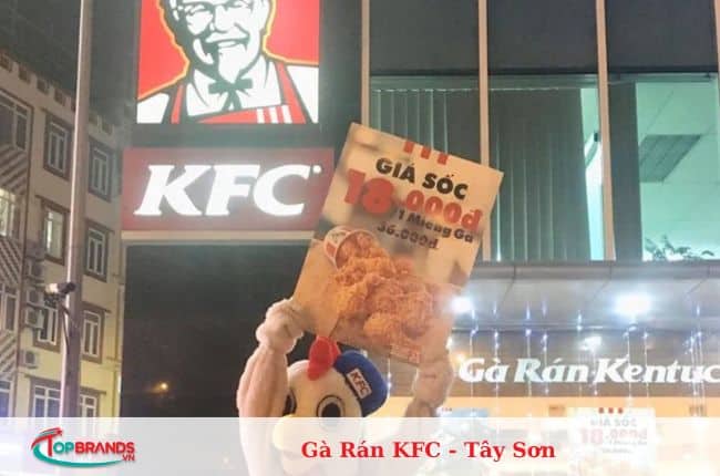 Cửa hàng KFC có view đẹp ở Hà Nội