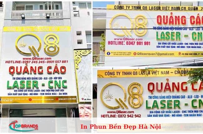 địa chỉ làm biển quảng cáo ở Hà Nội