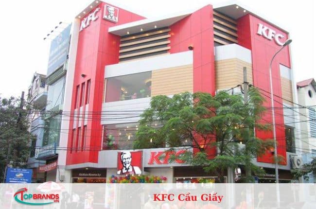 Cửa hàng KFC có view đẹp ở Hà Nội