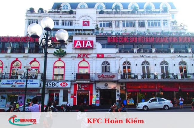 Cửa hàng KFC có view đẹp ở Hà Nội