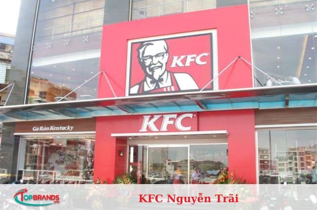 Cửa hàng KFC có view đẹp ở Hà Nội