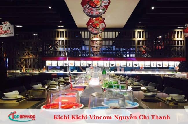 Nhà hàng lẩu băng chuyền Kichi Kichi đắt khách nhất Hà Nội