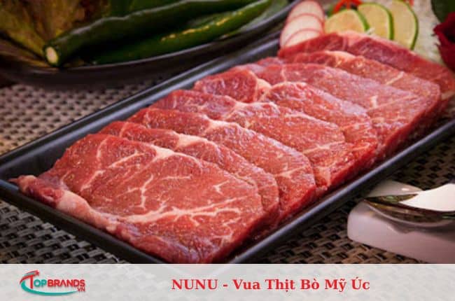 cửa hàng bán thịt bò nhập khẩu ở Hà Nội