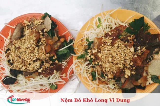 địa chỉ quán nộm bò khô ngon nhất Hà Nội