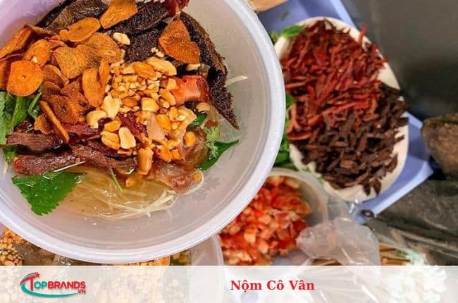 địa chỉ quán nộm bò khô ngon nhất Hà Nội