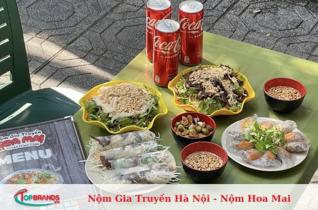 địa chỉ quán nộm bò khô ngon nhất Hà Nội