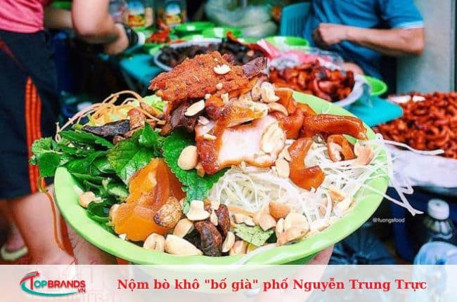 địa chỉ quán nộm bò khô ngon nhất Hà Nội