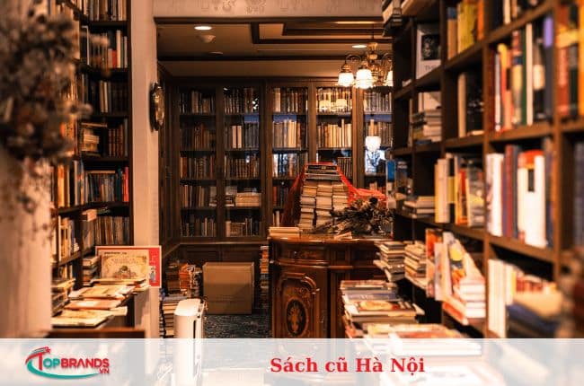 cửa hàng sách cũ Hà Nội