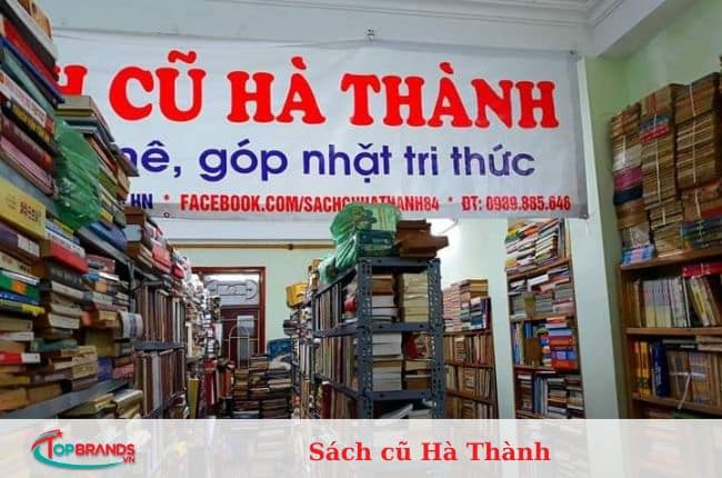 cửa hàng sách cũ Hà Nội