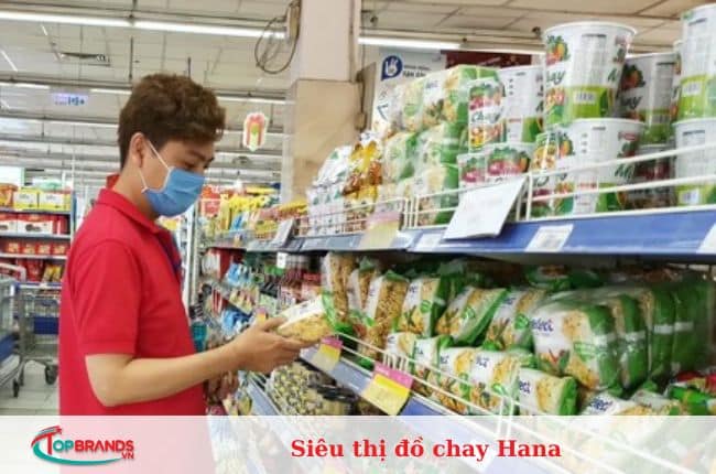 cửa hàng bán thực phẩm chay ở Hà Nội