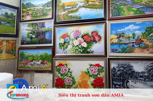 địa chỉ bán tranh sơn dầu tại Hà Nội