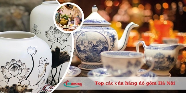 cửa hàng đồ gốm Hà Nội