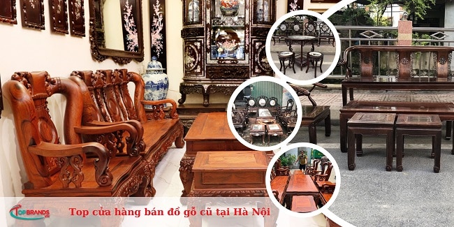 cửa hàng bán đồ gỗ cũ tại Hà Nội