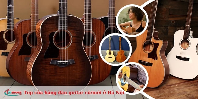 cửa hàng mua bán đàn guitar cũ mới ở Hà Nội