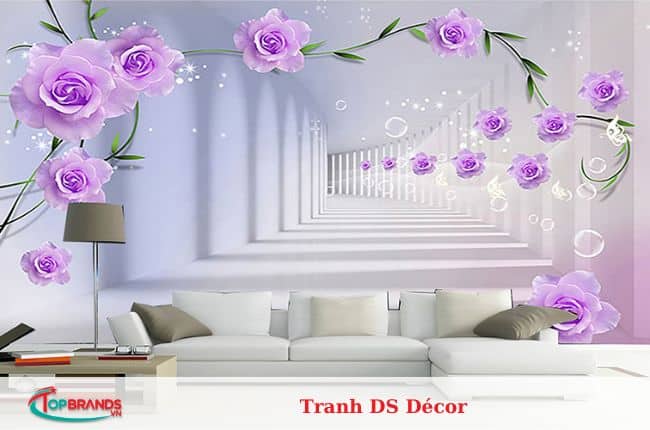 địa chỉ bán tranh dán tường 3D ở Hà Nội