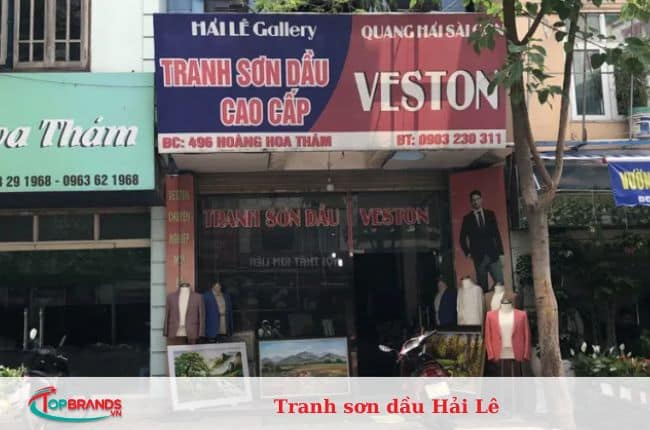 địa chỉ bán tranh sơn dầu tại Hà Nội