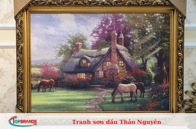 địa chỉ bán tranh sơn dầu tại Hà Nội