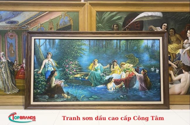 địa chỉ bán tranh sơn dầu tại Hà Nội