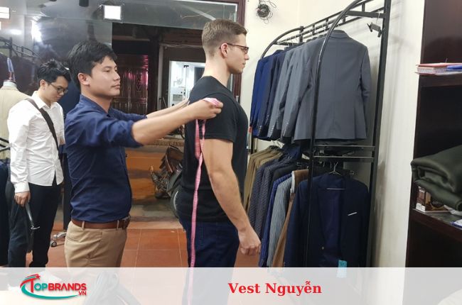 cửa hàng may vest nam đẹp ở Hà Nội