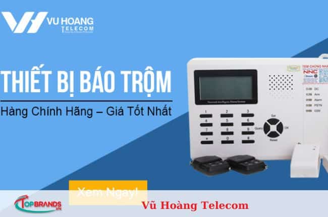 Cửa hàng bán thiết bị chống trộm ở Hà Nội