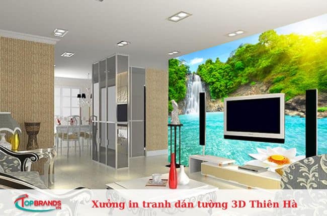 địa chỉ bán tranh dán tường 3D ở Hà Nội