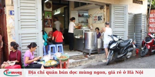 Bún cổ truyền bà Nga