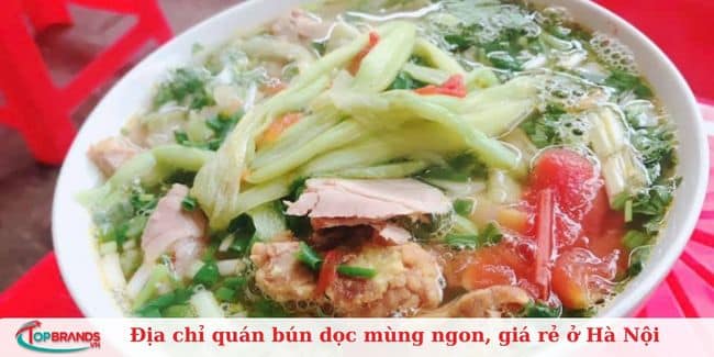 Bún dọc mùng cô Châm