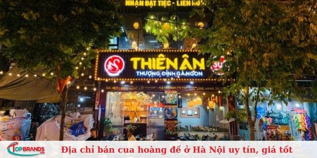 Nhà hàng cua hoàng đế Hà Nội Chu Thiên Ân