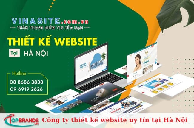 Công ty Thiết kế website VINASITE Việt Nam