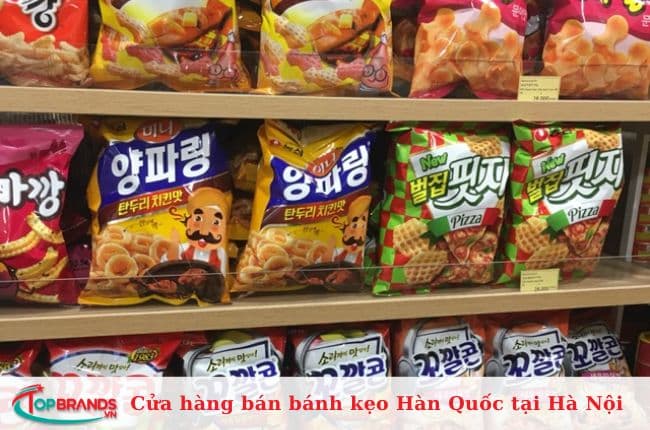 Bánh kẹo Hàn Quốc nhập khẩu