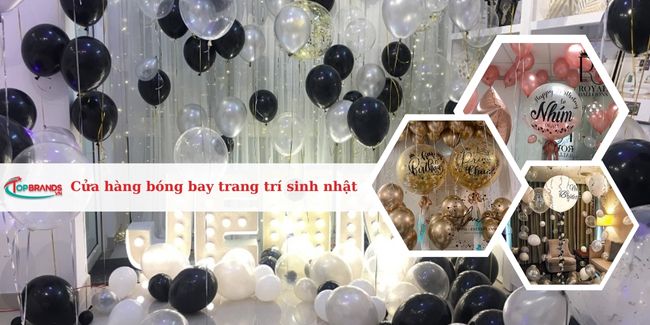 Cửa hàng bán bóng bay sinh nhật tại Hà Nội