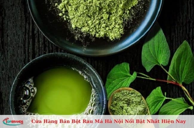 Bột rau má Hà Nội nổi bật nhất hiện nay