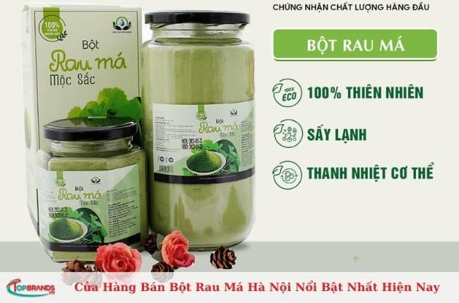 Nơi bán bột rau má Hà Nội tốt nhất