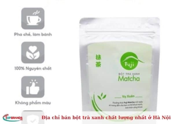 Bán bột trà xanh Hà Nội tốt nhất