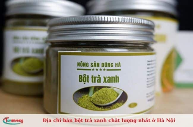 Địa chỉ bán bột trà xanh Hà Nội đảm bảo chất lượng