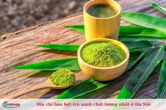 Các cửa hàng bán bột trà xanh đắp mặt Hà Nội uy tín