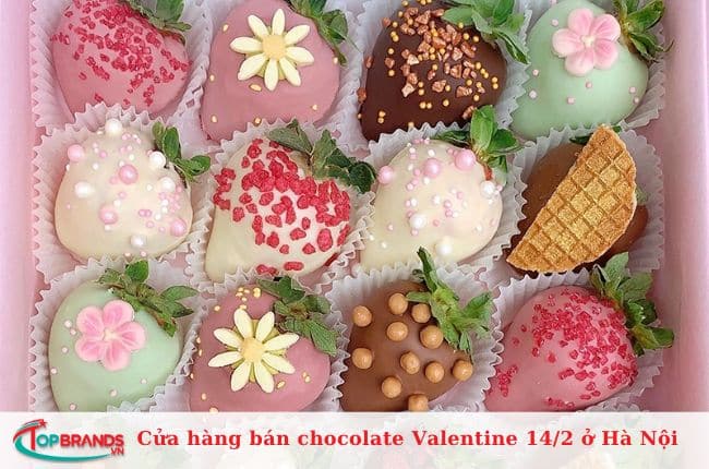 Cửa hàng bán chocolate Valentine 14/2 tại Hà Nội chất lượng