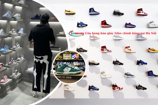 Cửa hàng bán giày Nike chính hãng tại Hà Nội