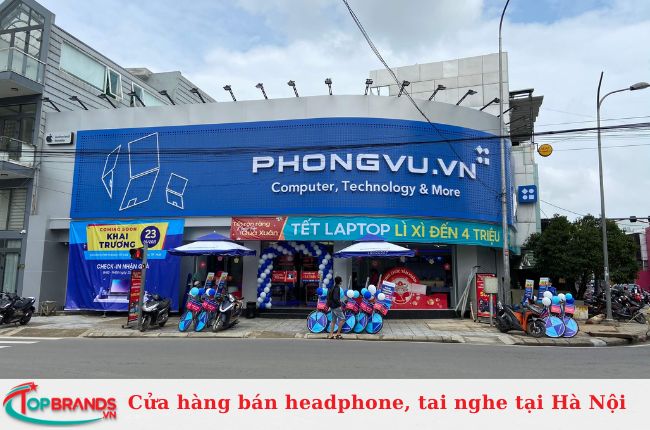Hệ thống cửa hàng tai nghe Hà Nội Phong Vũ