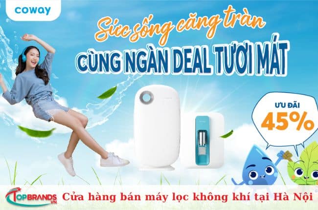 Cửa hàng bán máy lọc không khí Hà Nội uy tín và chất lượng