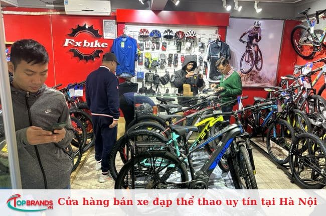 Một trong những cửa hàng bán xe đạp thể thao tại Hà Nội chất lượng