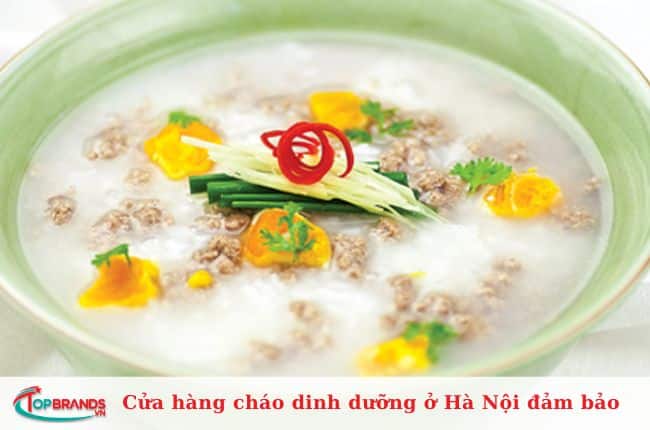 Cửa hàng cháo dinh dưỡng ở Hà Nội ngon và đầy đủ chất cho bé