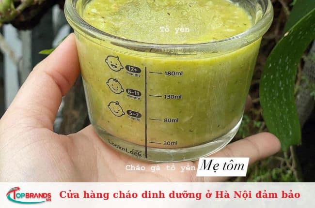 Cháo dinh dưỡng Mẹ Tôm Hà Nội