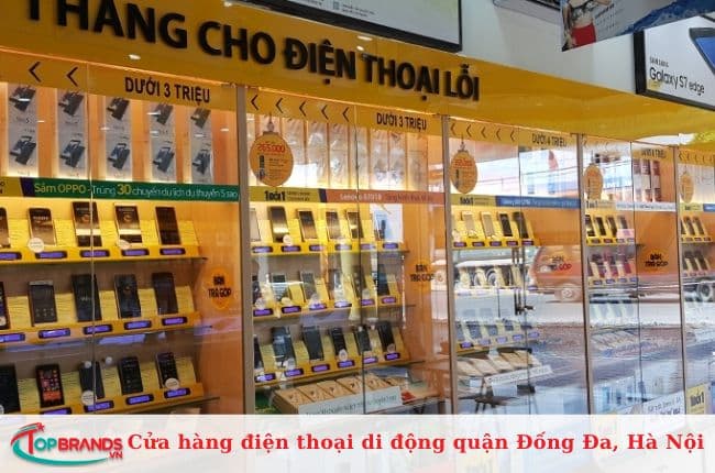 Cửa hàng bán điện thoại tại quận Đống Đa, Hà Nội